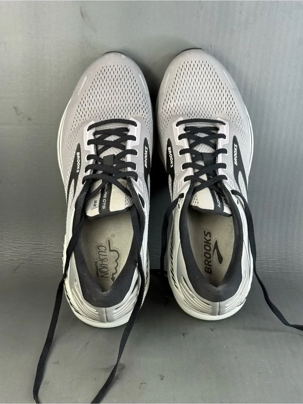 Brooks Adrenaline GTS 22 running athletic  sneaker shoes men’s size 12.5 wide